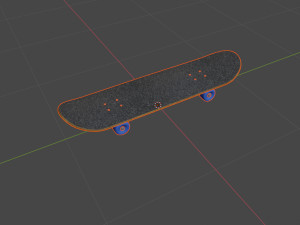 Skateboard 3D Model