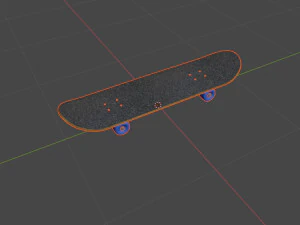 Skateboard 3D Model