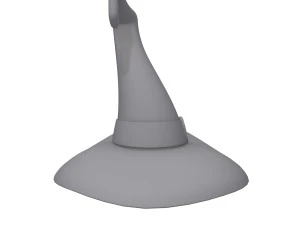 Hat Witch cartoon 3D Model