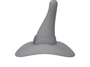 Hat Witch cartoon 3D Model