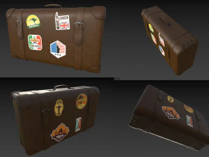Desenho de bolsa de viagem Modelo 3D