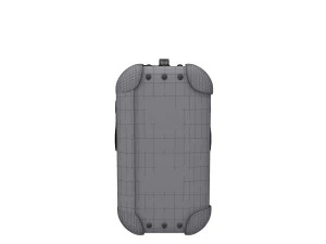 Travel bag cartoon 3D Model