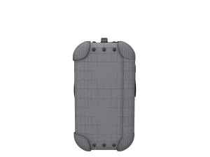 Travel bag cartoon 3D Model