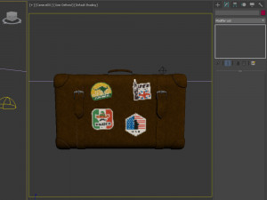 Travel bag cartoon Model 3D