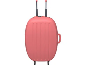 Suitcase cartoon 3D Model