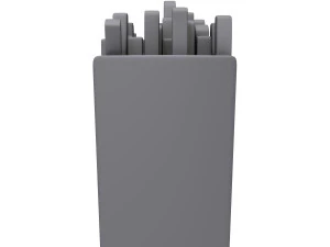 French fries cartoon 3D Model