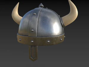 Casco vikingo Modelo 3D