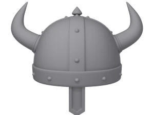 바이킹 헬멧 3D 모델