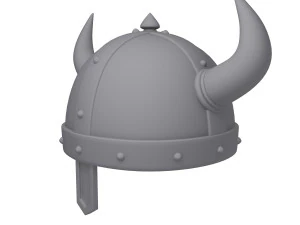 바이킹 헬멧 3D 모델
