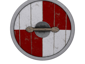 Viking shield 02 3D 模型