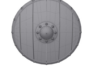 Viking shield 02 3D 模型