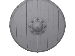 Viking kalkanı 02 3D Model