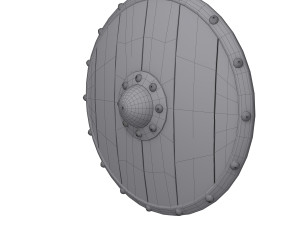 Viking shield 02 3D 模型