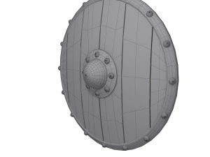 Viking kalkanı 02 3D Model