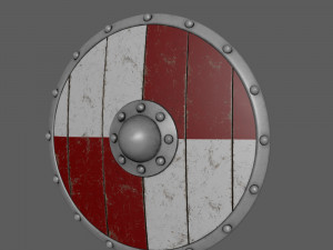 Viking shield 02 3D 模型