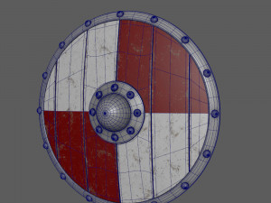 Viking shield 02 3D 模型