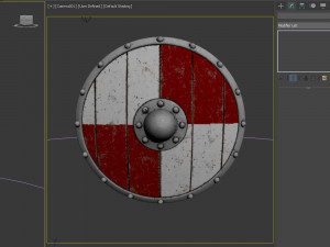 Viking shield 02 3D 模型