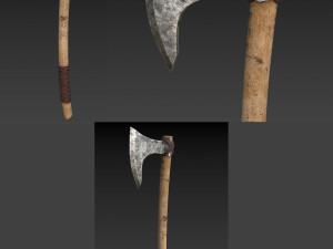 Viking axe 3D मॉडल