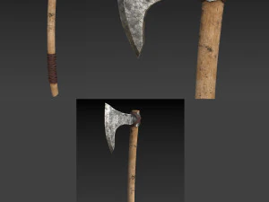 Viking axe 3D Model