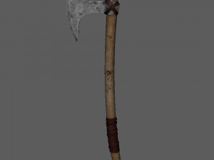 Viking axe 3D मॉडल