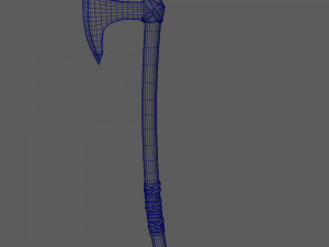Viking axe 3D मॉडल