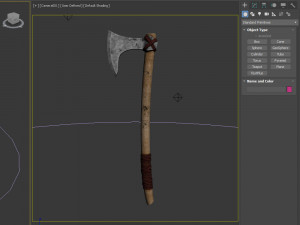 Viking axe 3D मॉडल