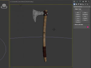 Viking axe 3D Model