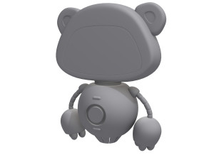 Robot 2 Cartoon Modelo 3D