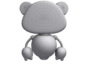 Robot 2 Cartoon Modelo 3D