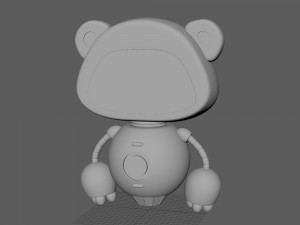 Robot 2 Cartoon Modelo 3D