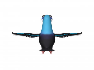 Pigeon cartoon 3Dモデル