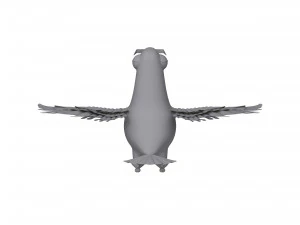 Duif tekenfilm 3D Model