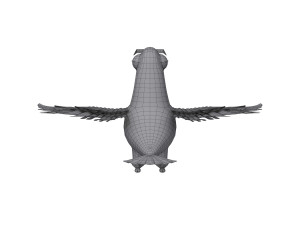 Pigeon cartoon 3Dモデル