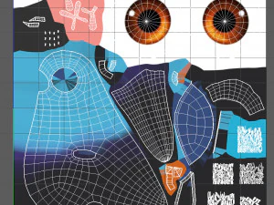 Duif tekenfilm 3D Model