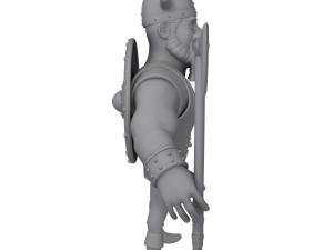 Viking Cartoon 3Dモデル