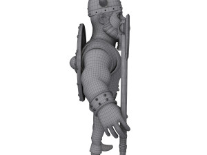 Viking Cartoon 3Dモデル