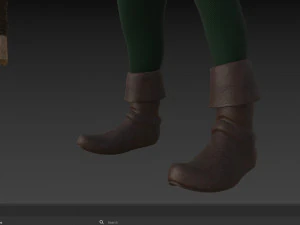 Dessin anim&eacute; viking Modèle 3D