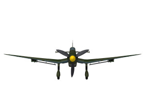 WW2 German Aircraft Modèle 3D