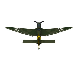 WW2 German Aircraft 3D Model