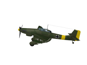 WW2 German Aircraft Modèle 3D