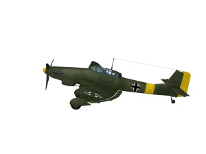 WW2 German Aircraft 3D Model