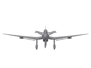 WW2 German Aircraft 3D Model