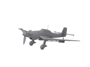 WW2 German Aircraft 3D Model