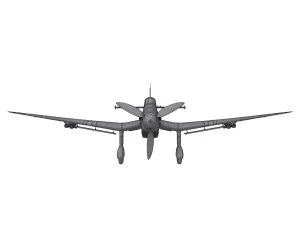 WW2 German Aircraft 3D Model