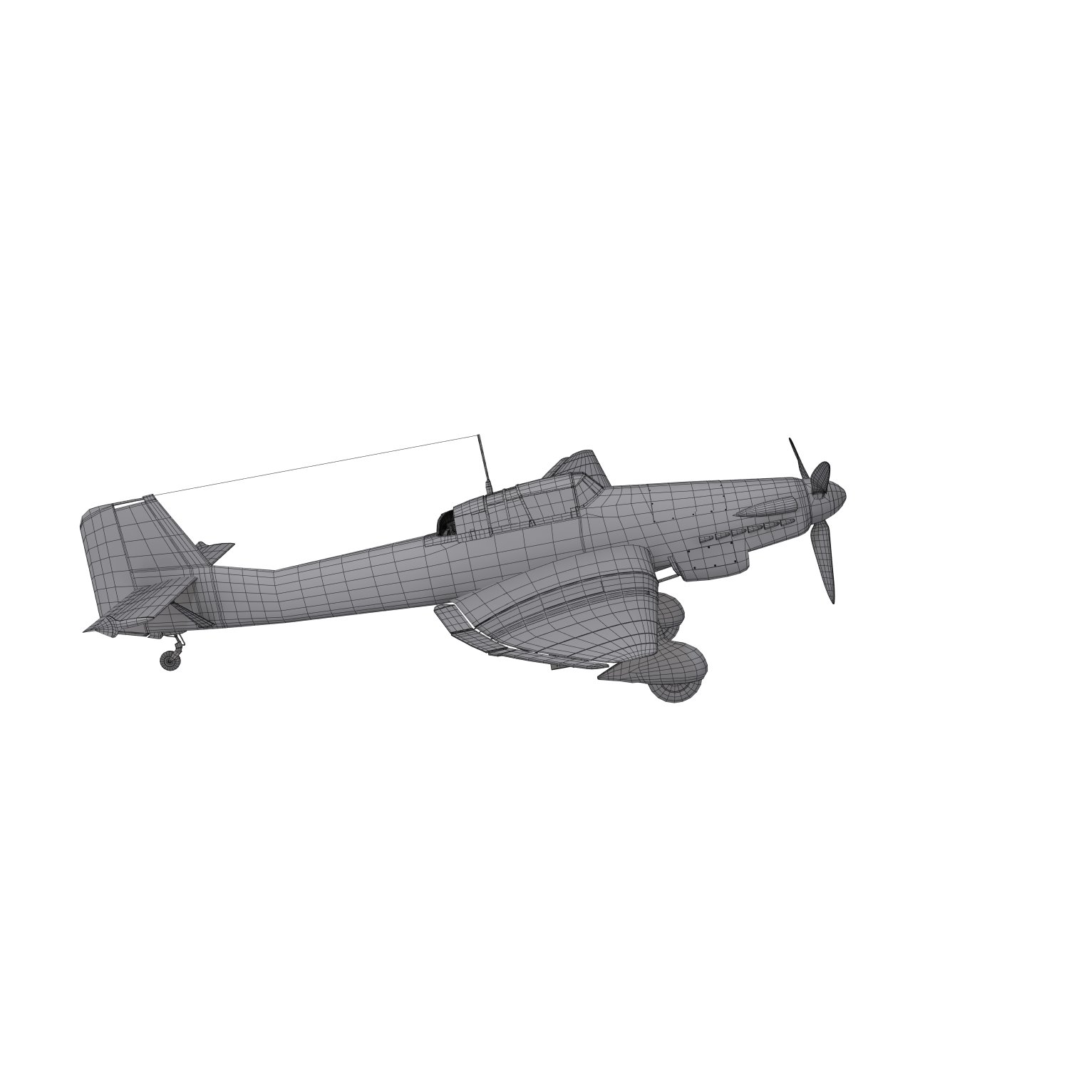 WW2 German Aircraft 3Dモデル in 兵士 3DExport