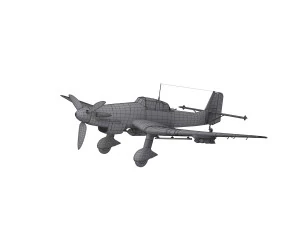 WW2 German Aircraft 3D Model