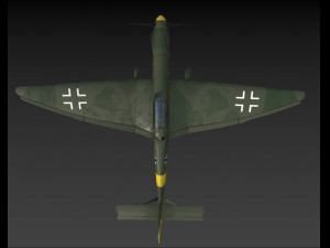 WW2 German Aircraft Modèle 3D