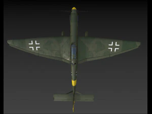 WW2 German Aircraft 3D Model