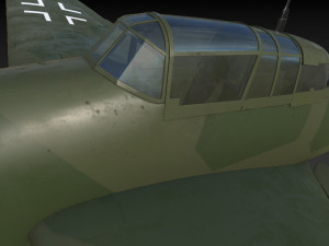 WW2 German Aircraft Modèle 3D