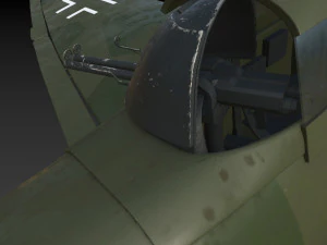 WW2 German Aircraft 3D Model